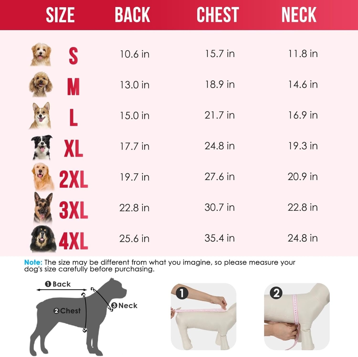 image:imageSlowTon Dog Hoodie Tie Dye Warm Dog Sweater Hoodies with Pocket Fall Winter Dogs Coat Jacket Pet Outfit Puppy Hooded Sweatshirt Clothes for Small Medium Large Dogs Boy Girl Red MRed Plaid