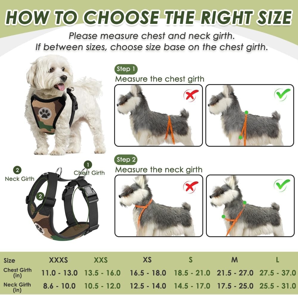 image:imageSlowTon Dog Seat Belt Harness for Car Dog Car Harness Adjustable Mesh Breathable amp Dog Seatbelt Safety Tether with Elastic Bungee for Small Medium Large PetsBlack Double Clip MKCamo