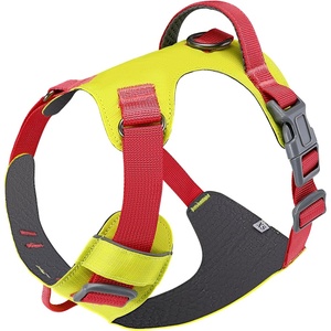image:imageSlowTon No Pull Dog Harness  Super Lightweight with Handle amp 2 Leash Clips for Small Medium Large Dogs No Choke Adjustable Pet Vest Harness for Walking Training Hiking Yellow SmallYellow